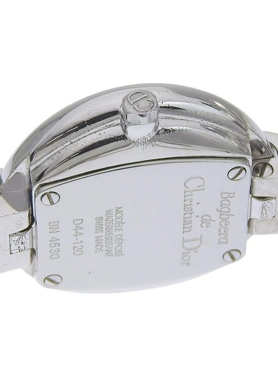 Dior Bakira Watches D44-120 Silver blackDial Stainless Steel Quartz Analog... main image 11